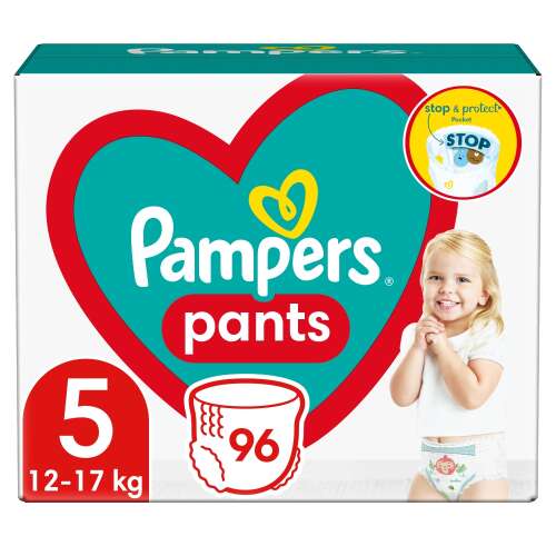 Pampers Pants Megabox Größe Junior 5, 12-17 kg  (96 Stück)