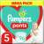 Pampers Pants пелени, размер 5, за бебета от 12-17 кг, 96 броя, Mega Pack