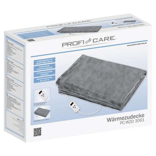 Pătură electrică ProfiCare PC-WZD 3061 gri