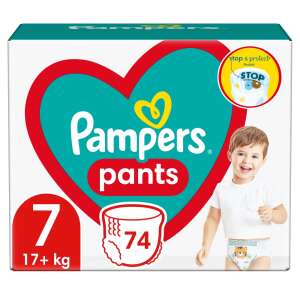 Pampers Pants Mega Box Bugyipelenka 17kg+ Junior 7 (74db) 47172645 Pelenkázás