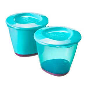 Tommee Tippee Pop-ups Bébiétel Tároló Edény - 2 db, 120 ml 140059421 - Tommee Tippee