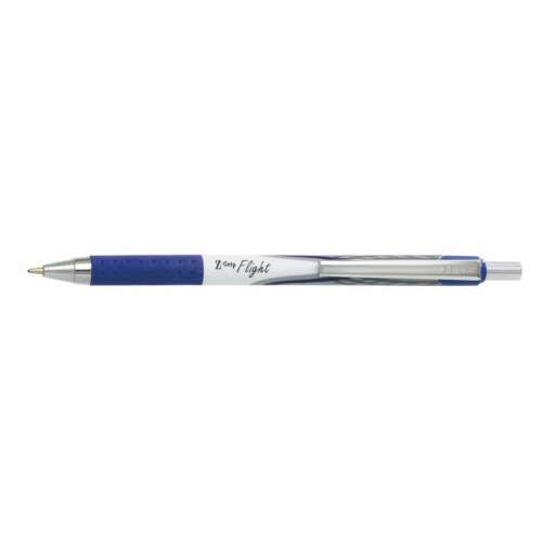 ZEBRA Z-Grip Flight blue ballpoint pen, 0.34 mm, retractable