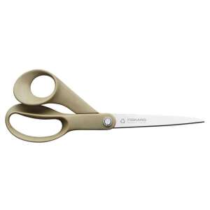 Fiskars 21 cm general purpose scissors, made from recycled materials, olive green - Scissors