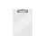 LEITZ A4 Clipboard, white, with metal clip