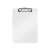 LEITZ A4 Clipboard, white, with metal clip