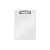 LEITZ A4 Clipboard, white, with metal clip