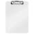 LEITZ A4 Clipboard, white, with metal clip