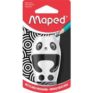 MAPED Anspitzer, Einlocher, mit Behälter, MAPED &rdquo;Shakky Fancy&rdquo;, Panda und Pinguin, Mischformen 32211901 Spitzer