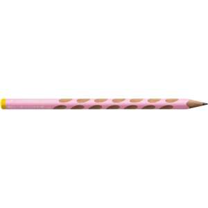 STABILO EASYgraph HB graphite pencil, pastel pink, triangular, left-handed - Pen & Pencil