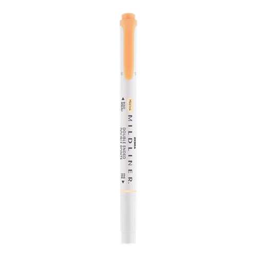ZEBRA Textmarker, 1,0/3,5 mm, doppelendig, ZEBRA "Mildliner Fluorescent", orange