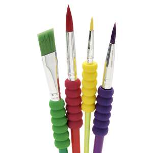 Faber-Castell Soft Touch ecsetkészlet, 4 db, 2, 6, 10, 12-es méretben - Faber-Castell