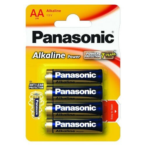 Panasonic Alkaline Power AA Elemek, 4 darabos csomag
