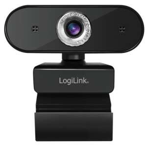 Camera web Logilink senzor 720p HD cu rezolutie video 1280×720 inclinare 30grade, rotatie 180grade, microfon 32216484 Camere web