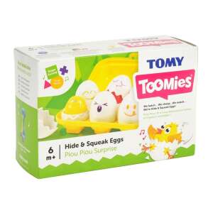 Tomy Toomies Bújócskázó tojások 32232599 Fejlesztő játékok babáknak - Oroszlán - Csibe