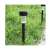 Polifach black LED solar garden lamp in a garden