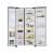 Samsung RS67A8811S9/EF Side by side hűtőszekrény, M:178cm, 609L, NoFrost, E energiaosztály, ezüst 32233718