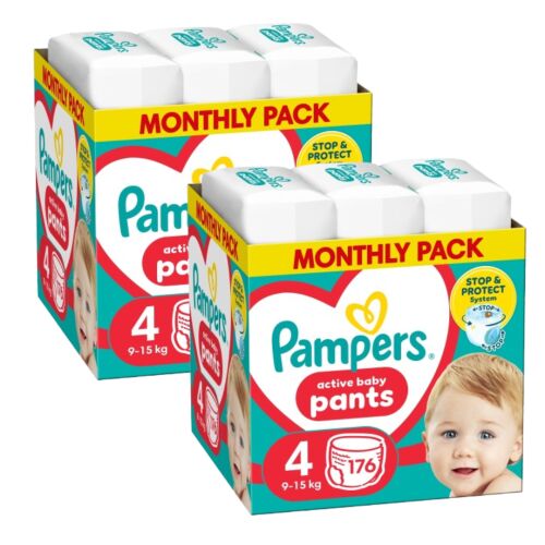 Pampers Pants 2 havi Pelenkacsomag 9-15kg Maxi 4 (352db) 144036433