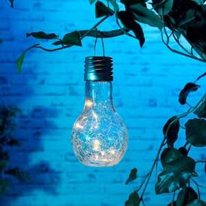 Polifach LED Garden Solar Gartenleuchte 21cm (P-517) - Glühbirne #grau 32263837 Solarleuchten