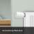 TP-Link Kasa Smart Thermostatic Radiator Valve zainstalowany na grzejniku, biały, inteligentny dom, sterowanie ogrzewaniem