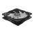 Deepcool RF 120 W wentylator chłodzący obudowy biały LED 12cm widok z boku