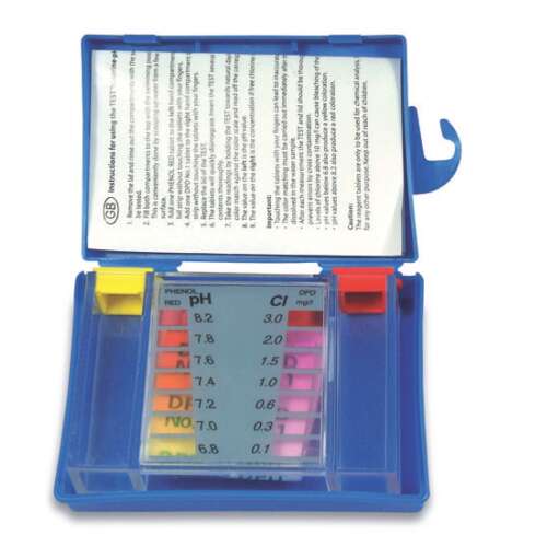 Tabletten-pH- und Chlormeter Wasseranalyse-Set