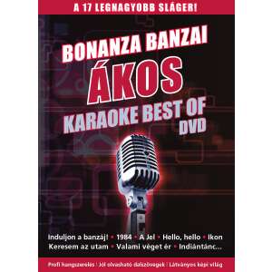 Karaoke: Ákos & Bonanza Banzai - Best of (DVD)		 32249785 