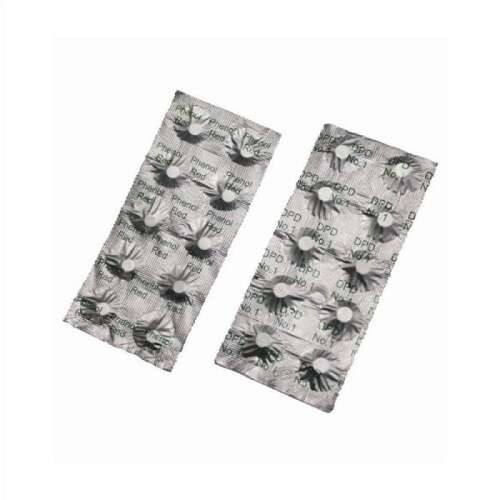 10 tableta za testiranje klora DPD1 za testiranje bazenske vode