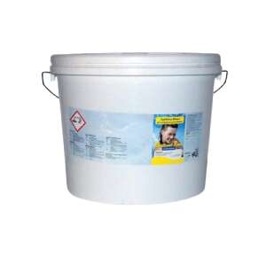 Granule Brillant Pool pentru reducerea pH-ului, găleată de 7,5 kg, pentru scăderea pH-ului apei din piscină