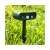 Solar powered animal repellent in use, repelling animals like deer, cats, dogs, raccoons, squirrels, and birds