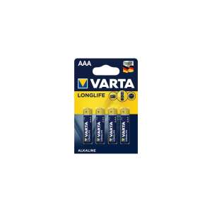 VARTA Longlife AAA Mikro Elem - 4 db