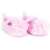 Yo! Bébi rózsaszín babacipő virág díszítéssel