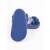 Yo! Bébi kék pöttyös masnis baba cipő, alulnézet