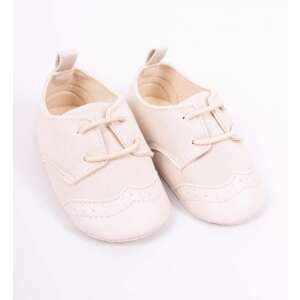 Yo! Bébi bézs puhatalpú cipő 3-9 hónapos babáknak - Puhatalpú cipő, kocsicipő