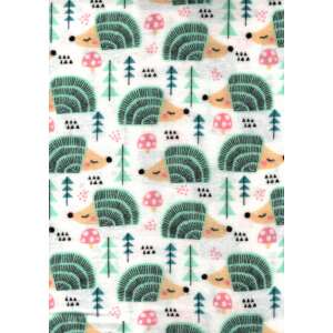 Flanel baba takaró sün mintával - Textil pelenka