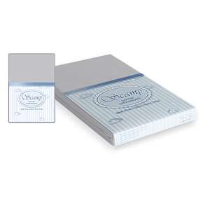 Scamp pamut gumis lepedő 60x120-70x140 cm-es matracra, szürke színben - Scamp