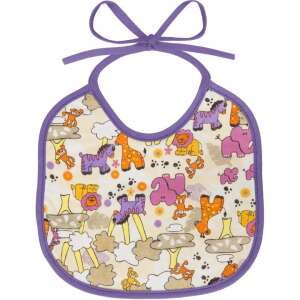 Akuku baba kötény rózsaszín szafari mintával, nyakba kötős - Akuku