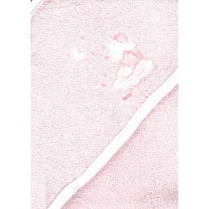 Trimex kapucnis,frottír fürdőlepedő 70*80 cm - rózsaszín bárány 73745311 Trimex