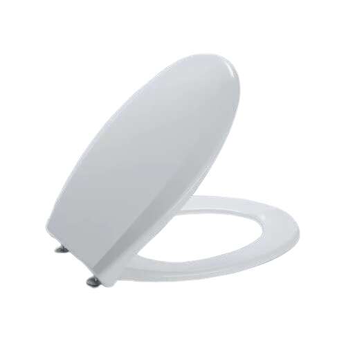 MKW Fehér WC-ülőke Fém Zsanérral