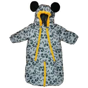 Disney Mickey kapucnis vízlepergetős bélelt baba bundazsák 80-86 73752560 Overálok