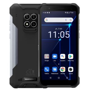 Hammer Construction 4G rugged smartphone front and back view - Mobile Phone