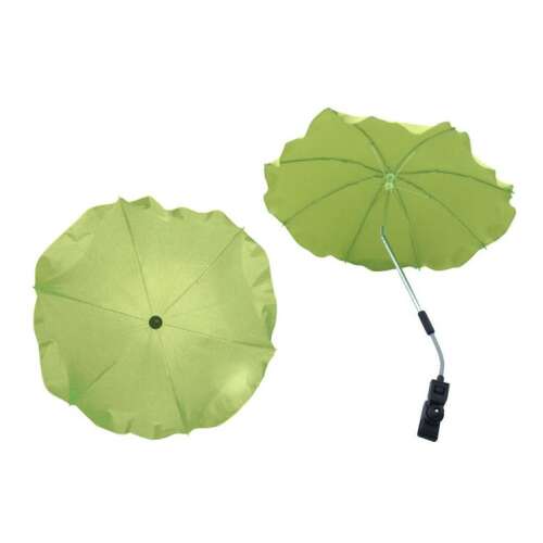 Lime zöld babakocsi napernyő, univerzális, kerek és ovális vázú babakocsikhoz