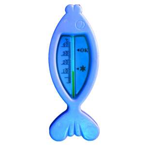 Baby Bruin halacskás fürdővízhőmérő - kék 90821151 Vízhőmérők