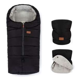 PETITE&MARS Jibot 3in1 bundazsák és Jasie kesztyű szett, Ink Black színben - Petite&Mars