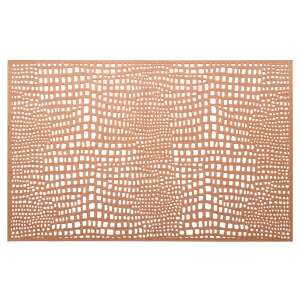 Ambition Glamour rozé arany tányéralátét, 30x45 cm, dekoratív asztali alátét - Tányéralátét