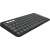 Logitech Pebble 2 Combo, drahtlose Tastatur, Graphit, Seitenansicht