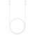 Biely nabíjací kábel Samsung USB-C na USB-C, 5A, 1.8 metra