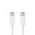 Kábel Samsung USB-C do USB-C, 5A, 1,8m, biely