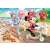 Trefl 200 piece Disney Minnie Mouse puzzle, Daisy and Minnie on scooters at the beach