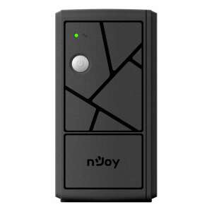 Njoy UPLI-LI060KE-CG01B Keen 600 UPS, черен, преден изглед - NJoy