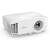 BenQ MS560 SVGA projector, white, angled view